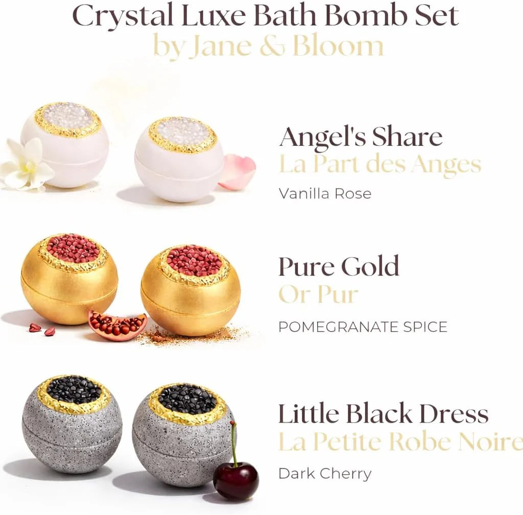 Crystal Spa Experience - Bath Bomb Set – Ottawa Flowers Inc.