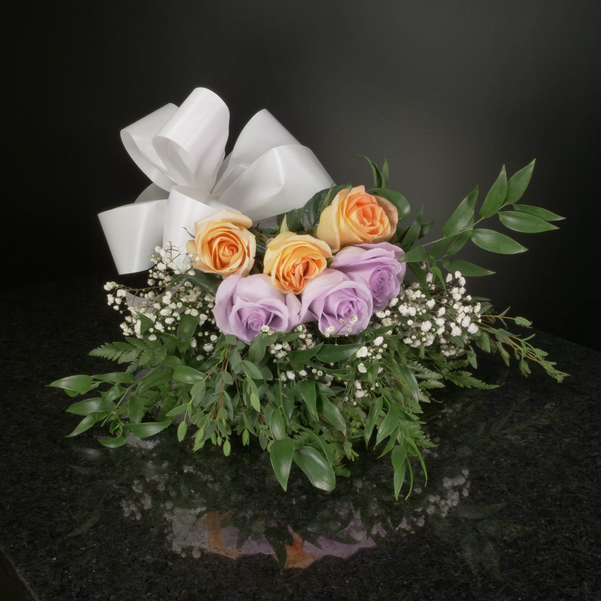 Peach & Lavender Roses Ottawa Flowers Inc.