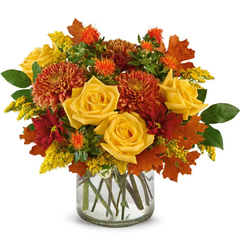 Sunny Rustic Fall Bouquet
