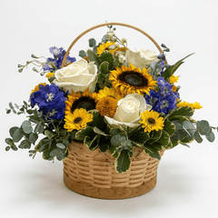 Golden Hour Garden Basket
