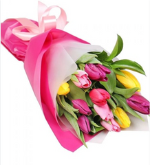 12 Mixed Tulips