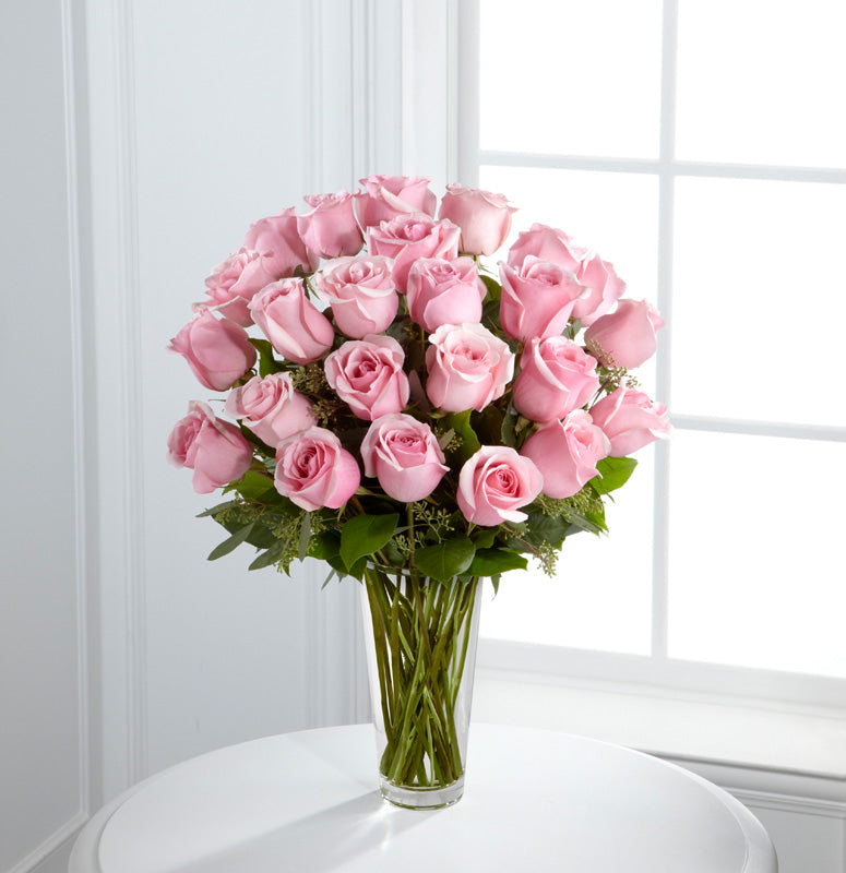  V-Pink Rose Bouquet