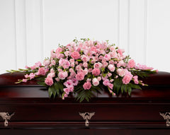  Sweetly Rest Casket Spray