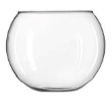 Bubble Ball Vase - 6.75inx10in
