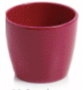 Marlow Ceramic 4inx4in - Raspberry