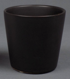 Cylindar Ceramic 3in - Black