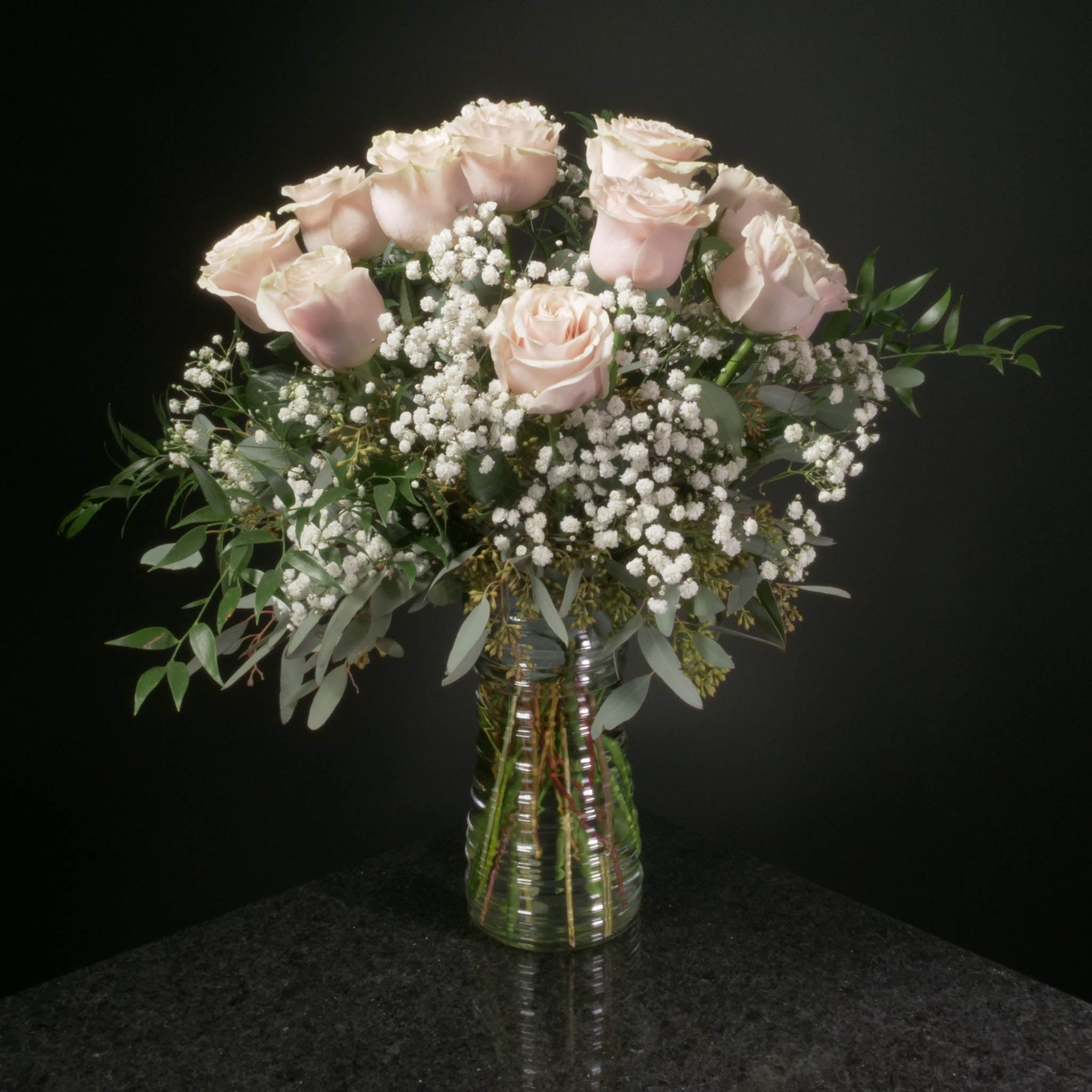 Blush Pink Roses Ottawa Flowers Inc.