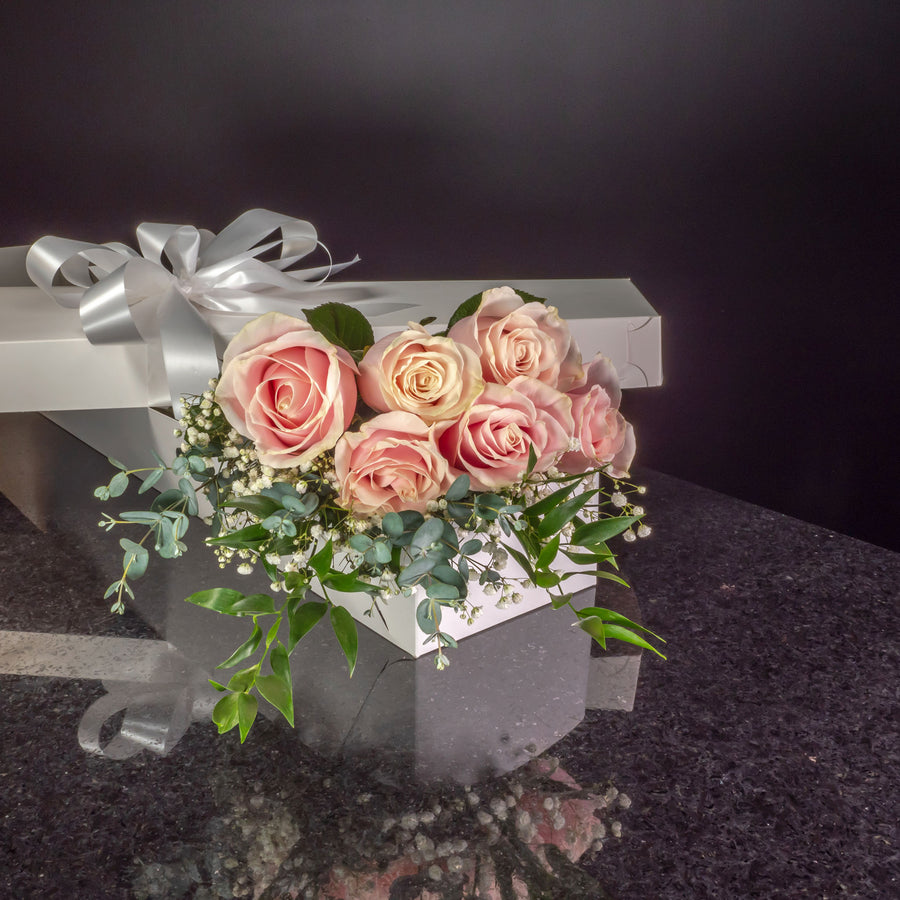  6 Roses / Boxed / Fancy