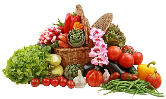 Fresh Vegetables Basket