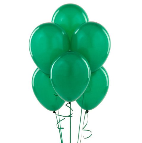Green Balloon bouquet