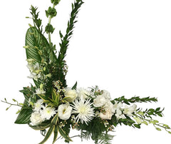 L shaped floral